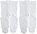 Dancina Toddler Tights Little Girls Dress Up Soft Ballet Outfit S (3-5) White x2