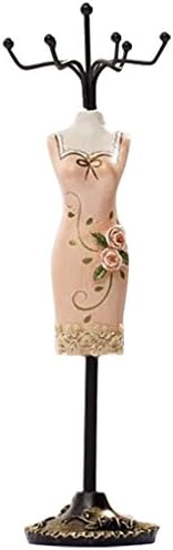 ALLYAK Jewelry Organizer Hanging Earring Necklace Display Mannequins Dress Lady Figure Stand Holder