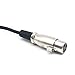 6.35mm to XLR Cable - Riipoo 20 cm 6.35mm Male to XLR Female Stereo Audio Microphone Adapter Cable, 2 Dual 1/4 TS 6.35mm Mono Male to XLR Female Splitter Cable
