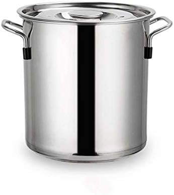 Airtight Food Storage Containers Stainless Steel with Lids and Side Locking Clamp, Large Rice Canisters Moisture Proof for Kitchen with Portable Handle,Ideal for Flour Snacks Sugar Cereal 15L/25L