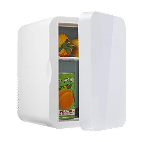 JLFTF Multifunctional 6L Mini Refrigerator Small Household Dormitory Single Door Car Home Dual-use Car Refrigerator Dual-use Car 24V 12V