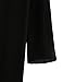 ROMWE Women's Plain Short Long Sleeve Casual Crochet Lace Shift Dress