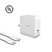 [UL Listed] LIFANTE 45W USB-C Laptop Charger, Type-C Power Adapter Compatible with 29W MacBook 12-Inch 2016/2015, New MacBook Air 13-Inch 2018, iPad Pro 12.9-Inch/ 11-Inch/10.9-Inch 2018 (White)
