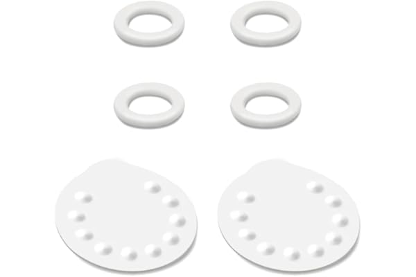 Replacement Parts for Medela Harmony Manual Pump; 4 O-Rings, 2 Membranes by Maymom