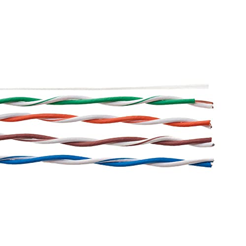 1000ft Cat5e Black Solid 24AWG Cable UTP Cat5 Bulk