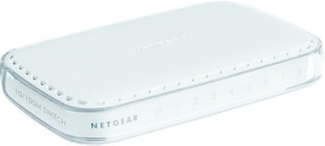 Netgear 8 Port Fast Ethernet Switch Fs608 Buy Netgear 8 Port Fast Ethernet Switch Fs608 Online At Low Price In India Amazon In