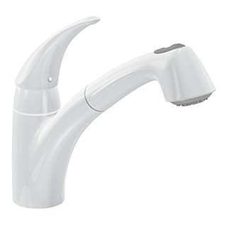 Moen 7560w Extensa One Handle Low Arc Pullout Kitchen Faucet