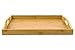 Serving Tray with Handles Nice Size Aprox 17.7 X 13 inch by Intriom Bamboo Collection