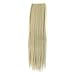 Haironline One Piece Tie Up Ponytail Clip in Hair Extensions Hairpiece Binding Pony Tail Extension for Girl Lady Woman ash blonde