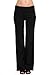 2LUV Women's Sleek and Trendy Dress Slacks Black M (65400)