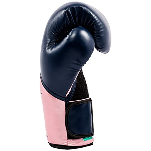 Everlast Elite Pro Style Training Gloves, Pink/Blue, 12 oz Pricepulse