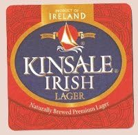 Kinsale Irish Lager Paperboard Coasters - Set of 6