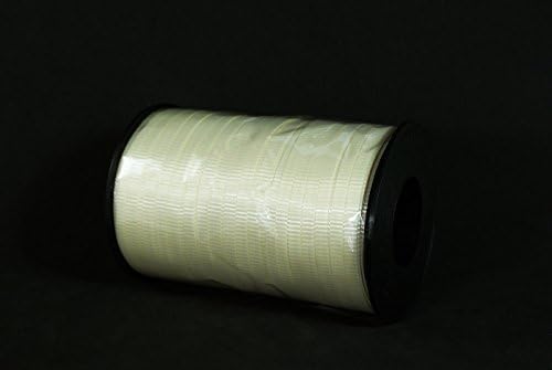 Crimped Curling Ribbon Spool Balloon String 5mm X 500 Yard Ivory