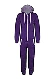 WOTOGOLD Men And Women Adult Pajamas Sportswear Hooded Unisex Jumpsuit