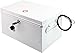 Helix Locking Prescription Drug Security Chest with Tether, Heavy-Duty Steel Construction, White (32480)