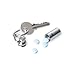 GUS Mini Pill Fob, Made in USA, Stainless Steel Keychain Pill Holder, Emergency Aspirin Holder, Compact Design