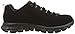 Skechers Sport Women's Trend Setter Fashion Sneaker,Black/Black,8.5 M US