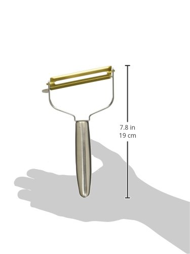 Parukinzoku Natural titanium coating wide slice peeler - Made in Japan] C-516