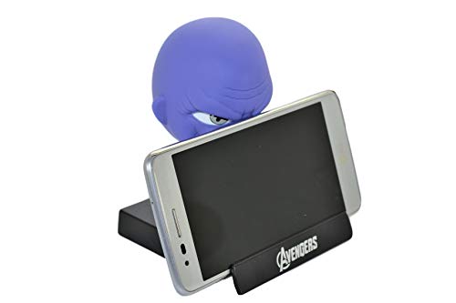 Avengers Thanos Cell Phone Holder PVC Bobble Head Figure Car Dashboard Office Home Accessories Ultra Detail Doll (Thanos) - Thumbnail 3