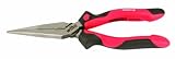 Wiha 30913 8.0 Inches Ergo Soft Grip Industrial Long Nose Pliers with Cutters