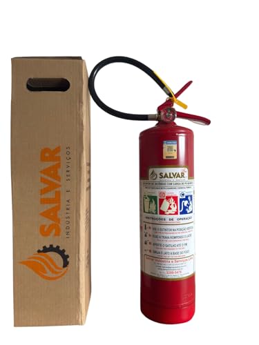 Kit 3 Extintores ABC, 6kg,5 Anos, com Suporte de Parede e Sinalização