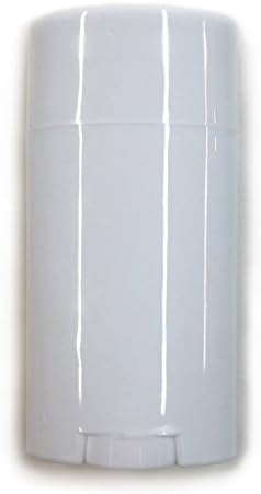 Eclectic Supply (25) DMtse Deodorant Containers, New & Empty; Pack of 25 (White)