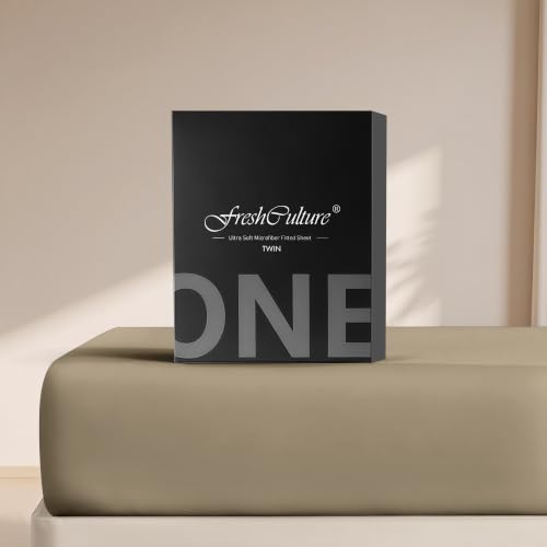 FreshCulture Twin Fitted Sheet Only