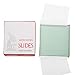 72 Pieces Pre-Cleaned Blank Microscope Slides and 100 Pieces Coverslips Cover Glass