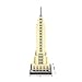 YouCute Loz Micro Blocks,empire state building, Small Building Block Set, Nanoblock Compatible (910 pcs)