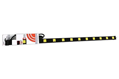 ProHT-12-Outlet-4ft-Power-Strip-03201-with-3ft-Power-Cord-Metal-Housing-125V15A-Lighted-Combo-Switch-Breaker-ETL-Listed