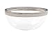 Party Bargains Plastic Serving Bowl, Color: Crystal Clear, Size: 9x9x4 Inch Large, Count: 4/Pack