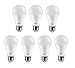75W Equivalent Soft White (2700K) A19 Dimmable Exceptional Light Quality LED Light 7 Pack