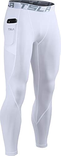 TSLA Men's Thermal Compression Pants 