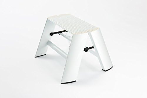 lucano step stool 1step White by Lucano
