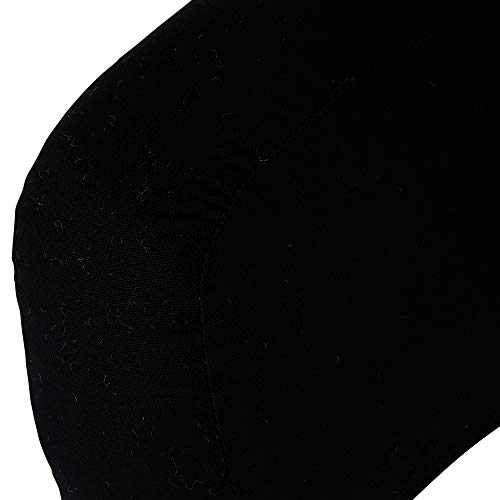 Greendale Home Fashions Cotton Duck Junior Bed Rest Pillow, Coal Pricepulse