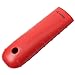 Silicone Hot Handle Holder, Potholder (Extra Thick Red) for Cast Iron Skillets, Pans, Frying Pans & Griddles, Metal and Aluminum Cookware Handles - Sleeve Grip, Handle Cover