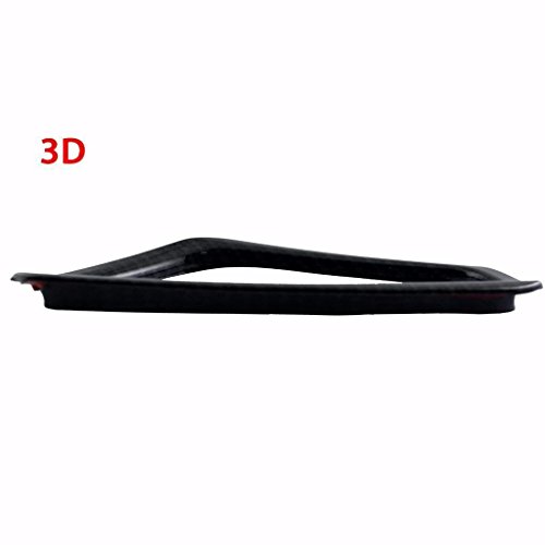 Xotic Tech Carbon Fiber Pattern Inner Door Handle Bowl Cover For Honda Civic 10th 2016 2017 - Thumbnail 2