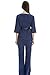 Bearsland Maternity Women's 3 Pieces Soft Nursing Pajamas Set Postpartum Sleepwear for Breastfeeding Blue