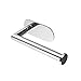 HITSLAM Self Adhesive Toilet Paper Holder Chrome SUS 304 Stainless Steel Silver Toilet Paper Roll Holder No Drilling for Bathroom