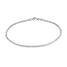 Bling Jewelry 925 Sterling Silver Twisted Rope Chain Anklet Italy