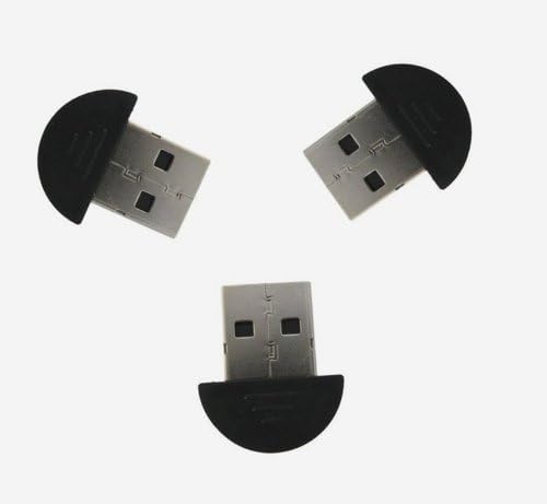 TINY USB 2.0 WIRELESS BLUETOOTH ADAPTER DONGLE (3 packing)