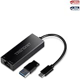 TRENDnet TUC-ET2G USB-C 3.1 to 2.5 Gigabit Ethernet LAN Adapter MacBook view 11