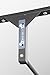 Stud Bar Heavy Duty Ceiling or Wall Mountable Pull Up Bar Gym Quality, 600lb Capacity, Small for (8-ft ceilings)