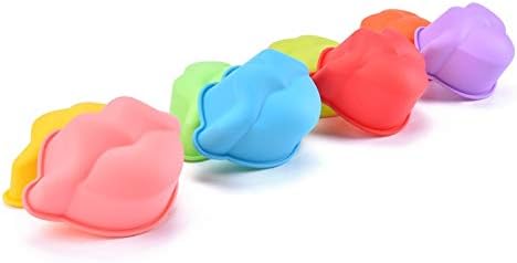 12pcs Lips Kiss Silicone Mold Fondant Cake Mould Chocolate Gumpaste Mold