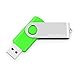 USB Flash Drive 64GB 4 Pack USB 3.0 Thumb Drive, JUANWE Jump Drive Storage Memory Stick Swivel Design (Blue,Green,Red,Black)