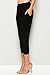 ANNABELLE Women's Comfy Harem Jogger Pants Black X-Large P9000