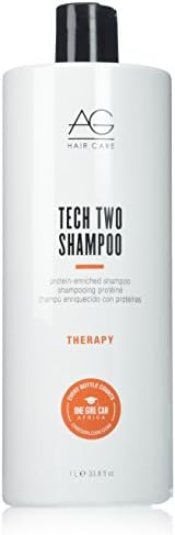 AG Hair Therapy Tech Two Protein Enriched Shampoo, 33.8 Ounce