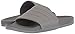 adidas Men's Adilette Comfort Slides Swim Shoe, Grey/Grey/Grey, 11