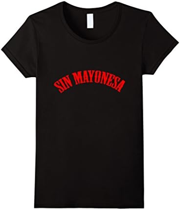 Womens Sin Mayonesa Large Black