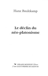 Le  déclin du néo-platonisme